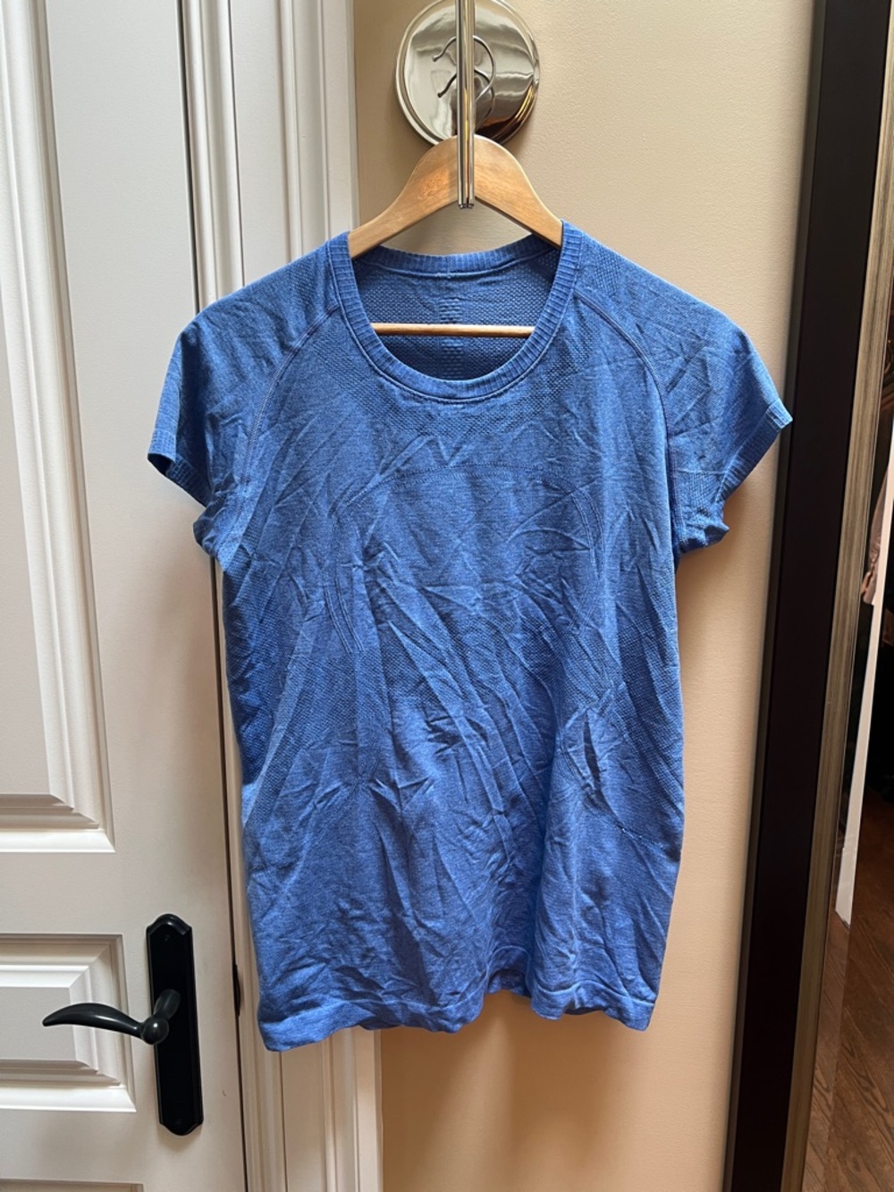 Lululemon swiftly tech Blue Short Sleeve Tee